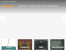 Tablet Screenshot of mecasub.com